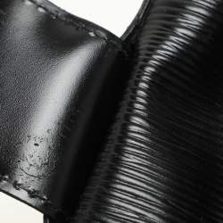 Louis Vuitton Black Epi Leather Sac D'Epaule PM Bag
