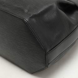 Louis Vuitton Black Epi Leather Sac D'Epaule PM Bag