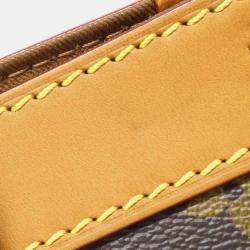 Pre Owned Louis Vuitton Brown Monogram Cava Voyage Handbag