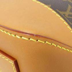 Pre Owned Louis Vuitton Brown Monogram Cava Voyage Handbag
