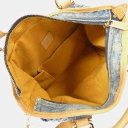 Louis Vuitton Blue Monogram Denim Neo Cabby MM Handbag