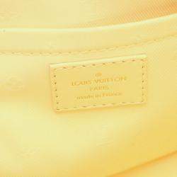 Louis Vuitton Yellow Glam Banana Leather Alma BB Soft Bubble Handbag 