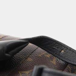 Louis Vuitton Brown Coated Canvas Leather Monogram Palm Springs Backpack 