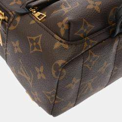 Louis Vuitton Brown Canvas Monogram Palm Springs Mini Backpack