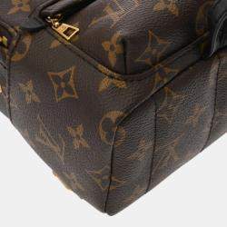 Louis Vuitton Brown Canvas Monogram Palm Springs Mini Backpack