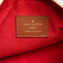 Pre Owned Louis Vuitton Monogram Teddy Beach Pouch Bag