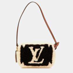 Pre Owned Louis Vuitton Monogram Teddy Beach Pouch Bag
