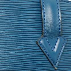 Pre Owned Louis Vuitton Blue Epi Leather Saint Jacques GM Bag