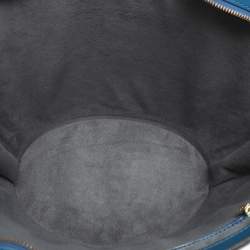 Pre Owned Louis Vuitton Blue Epi Leather Saint Jacques GM Bag