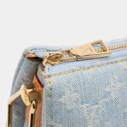 Louis Vuitton Blue Monogram Denim Coussin BB