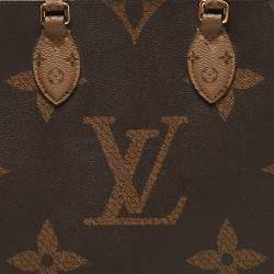 Louis Vuitton Reverse Monogram Canvas Giant Onthego MM Bag