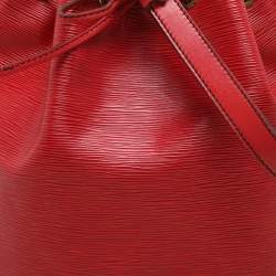 Louis Vuitton Red Epi Leather Noe Bag