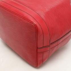 Louis Vuitton Red Epi Leather Noe Bag