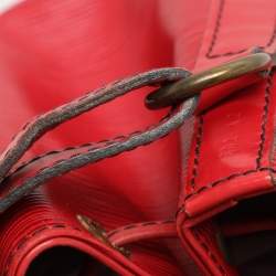 Louis Vuitton Red Epi Leather Noe Bag