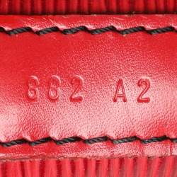 Louis Vuitton Red Epi Leather Noe Bag