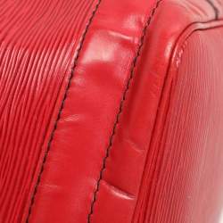 Louis Vuitton Red Epi Leather Noe Bag