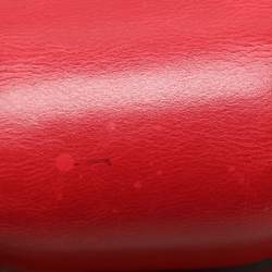 Louis Vuitton Red Epi Leather Cluny Bucket Bag