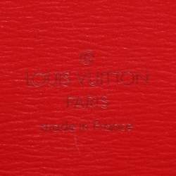 Louis Vuitton Red Epi Leather Cluny Bucket Bag