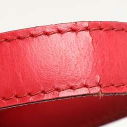 Louis Vuitton Red Epi Leather Cluny Bucket Bag