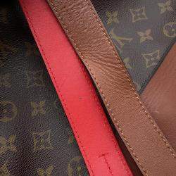 Pre Owned Louis Vuitton Brown Monogram Tuileries Besace Shoulder Bag
