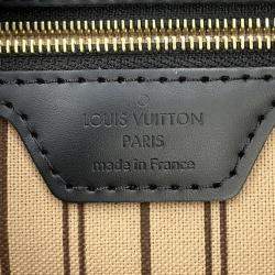 Louis Vuitton Noir/Gold/Silver Monogram Neverfull MM Tote Bag