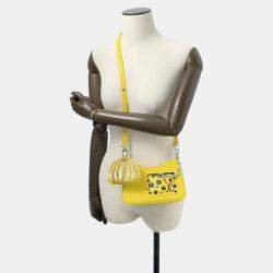 Louis Vuitton Jaune Epi Leather Malelini LV x YK Shoulder Bag