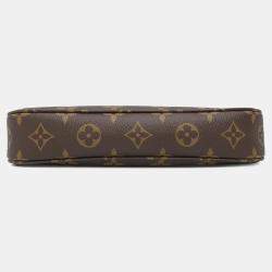 Louis Vuitton Brown Monogram Pochette Accessoires