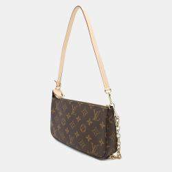 Louis Vuitton Brown Monogram Pochette Accessoires