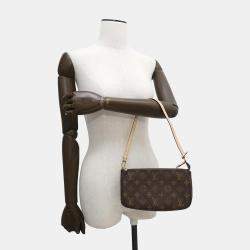 Louis Vuitton Brown Monogram Pochette Accessoires