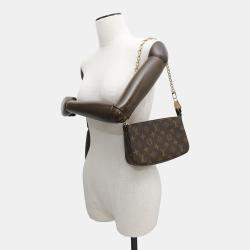 Louis Vuitton Brown Monogram Pochette Accessoires