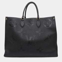 Pre Owned Louis Vuitton Onthego Noirm Monogram Empreinte Leather Size Gm