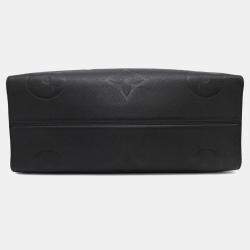 Pre Owned Louis Vuitton Onthego Noirm Monogram Empreinte Leather Size Gm