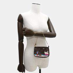 Louis Vuitton Brown/Multicolor Monogram Canvas Mini Pochette Accessoires Atlantic Cruises Shoulder Bag