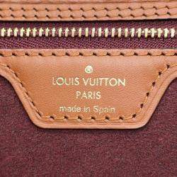 Pre Owned Louis Vuitton Neverfull Bordeaux Monogram / Jacquard Since1854 Size Mm