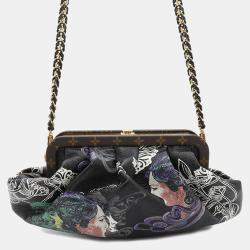 Louis Vuitton Bruschko Ew Noir Monogram Art Deco Coin Spyre