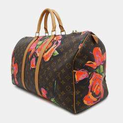 Louis Vuitton Keepall Brown Monogram Rose Size 50