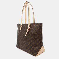 Pre Owned Louis Vuitton Beige Monogram Canvas Mezzo Shoulder Bag