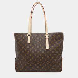 Pre Owned Louis Vuitton Beige Monogram Canvas Mezzo Shoulder Bag