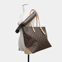 Pre Owned Louis Vuitton Beige Monogram Canvas Mezzo Shoulder Bag