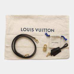Pre Owned Louis Vuitton Alma Red Damier Ebene Canvas Size Bb