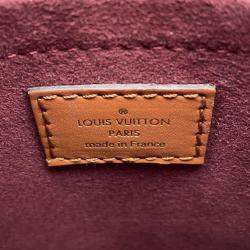 Pre Owned Louis Vuitton Bordeaux Monogram Jacquard Canvas Since 1854 Petit Sac Plat Tote Bag