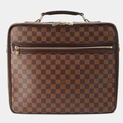 Louis Vuitton Porto Ordina Tour Savanna Brown Damier Ebene Canvas