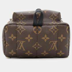Louis Vuitton Palm Springs Backpack Noir Monogram Size Mini