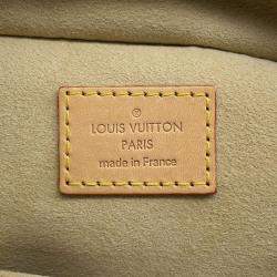 Louis Vuitton Beige Monogram Canvas PM Manhattan Shoulder Bag
