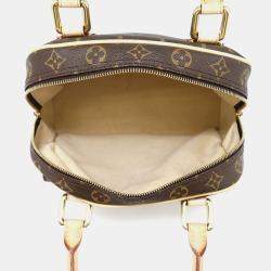 Louis Vuitton Beige Monogram Canvas PM Manhattan Shoulder Bag