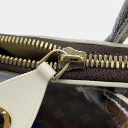 Louis Vuitton Lock It Brown Monogram Shiny