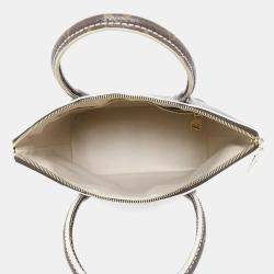 Louis Vuitton Lock It Brown Monogram Shiny