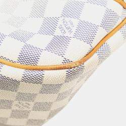 Louis Vuitton White Damier Azur Galliera PM