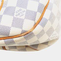 Louis Vuitton White Damier Azur Galliera PM