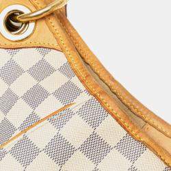 Louis Vuitton White Damier Azur Galliera PM